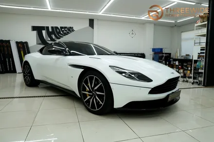 에스턴마틴 DB11, 도색보다 랩핑을 선호하는 이유! (#무광 #사틴화이트골드스파클 #판교랩핑 #분당랩핑) / 성남,판교,분당.강남