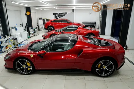 분당 페라리 랩핑 & PPF 전문 센터, 296 GTS 전체 프리미엄 PPF (#외부 #내부 #판교) / 성남시 수정구 시흥동