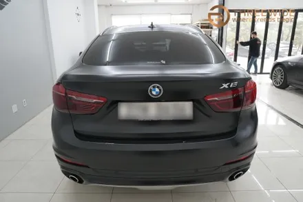 BMW X6, 새로운 랩핑 색상을 고려하신다면 여기로! (#분당 #판교 #전체 #사틴뱀파이어레드) / 성남시 수정구 시흥동