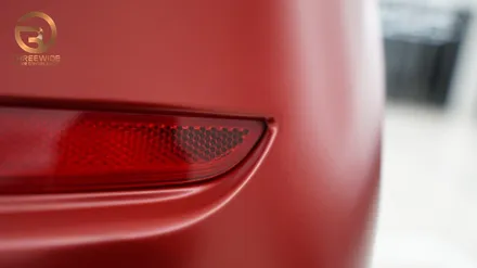 (분당 PPF) BMW 730D 사틴 뱀파이어 레드 랩핑 / 성남시 수정구 시흥동