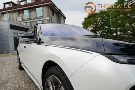 bmw i7 투톤랩핑 블랙ppf / 성남,판교,분당.강남