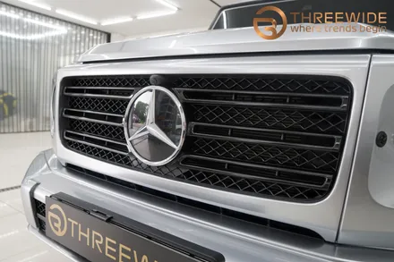 벤츠 G400D & G63AMG 도색같은 고광도 메탈릭실버로 전체랩핑 / 성남,판교,분당.강남