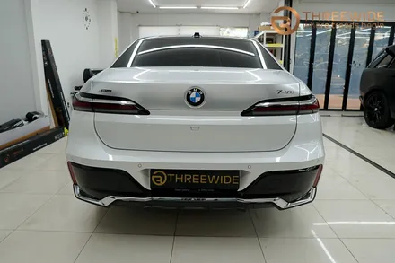BMW i7(740) 투톤 랩핑, 은은한 순정 느낌 그대로 (#듀오톤 #메탈릭실버 #분당 #판교) / 성남시 수정구 시흥동