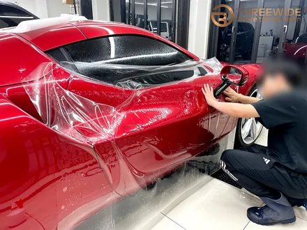 페라리 296 GTS, 다채로운 비주얼을 위한 카본 & 블랙 PPF 시공기 (#외부PPF #내부PPF #카본PPF #블랙PPF #실내가죽코팅 #분당 #판교) / 성남시 수정구 시흥동