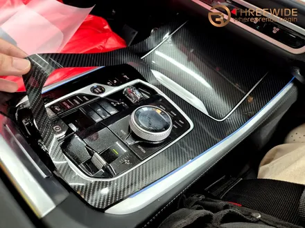 BMW X5, 사틴 그레이 & 실내 카본 전체 랩핑 시공 했어요! / 성남시 수정구 시흥동