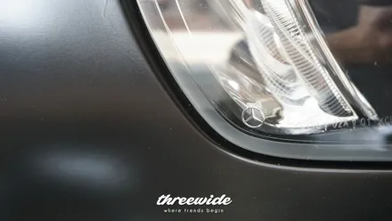 벤츠 AMG GT [사틴블랙 전체랩핑] / 성남시 수정구 시흥동