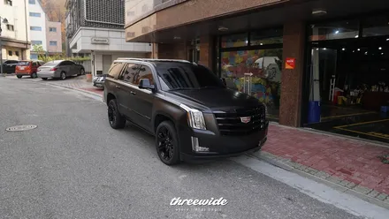 캐딜락 에스컬레이드 [사틴 블랙 전체랩핑] / 성남시 수정구 시흥동
