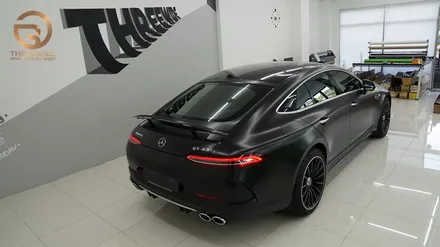 (분당 ppf) 벤츠 amg gt4door 사틴블랙 랩핑 / 성남시 수정구 시흥동
