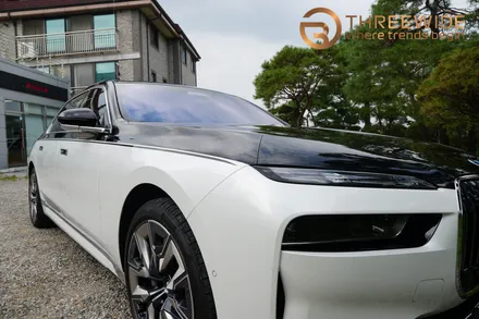 bmw i7 투톤랩핑 블랙ppf / 성남,판교,분당.강남