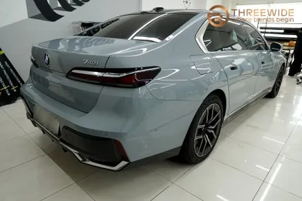 분당 BMW 740i, 투톤 랩핑 정장으로 더욱 세련되게! (#듀오톤랩핑#고광택 #필름 #판교 #코치라인) / 성남시 수정구 시흥동