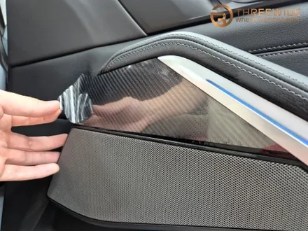 BMW X5, 사틴 그레이 & 실내 카본 전체 랩핑 시공 했어요! / 성남시 수정구 시흥동