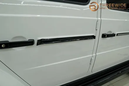 G450D 화이트 출고, 벤츠 지바겐 나이트패키지 PPF의 성지 방문! / 성남시 수정구 시흥동