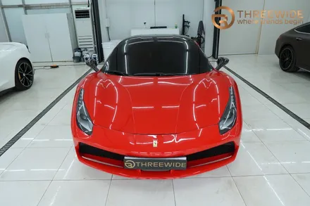 <분당/강남 랩핑 PPF 전문> 페라리488 gtb 옵션 대신 카본 블랙 패키지로 대변신 했어요!! / 성남,판교,분당.강남