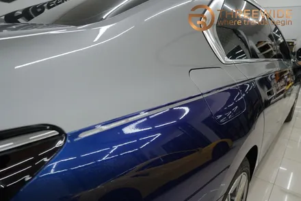 BMW i7 투톤랩핑 전문점 쓰리와이드에서 랩핑했어요 / 성남,판교,분당.강남