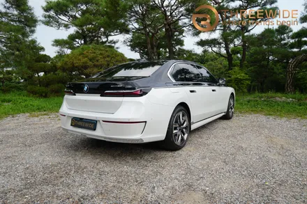 bmw i7 투톤랩핑 블랙ppf / 성남,판교,분당.강남