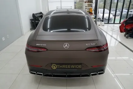 벤츠 GT63, 내 차를 완전히 다르게 만드는 방법!? (#전체랩핑 #사틴펄화이트 #3M #분당 #판교) / 성남시 수정구 시흥동