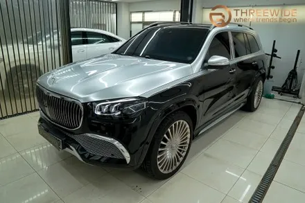 벤츠 GLS 600 마이바흐, 고광도 럭셔리 마이바흐 룩은 이렇게! (#투톤랩핑 #듀오톤랩핑 #코치라인 #분당 #판교) / 성남시 수정구 시흥동