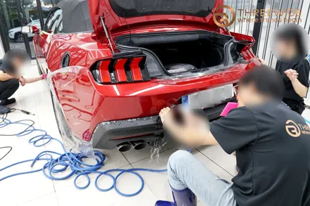 7세대 포드 머스탱 GT 5.0 컨버터블에게 반드시 필요한 시공! (#전체PPF #윈드쉴드 #분당 #판교) / 성남시 수정구 시흥동