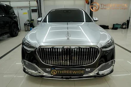 마이바흐 S580, 벤츠 투톤 컬러가 고민 중이라면! (#듀오톤랩핑 #코치라인 #매뉴팩처 #분당 #판교) / 성남시 수정구 시흥동