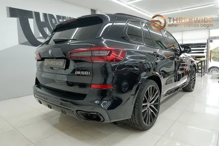 BMW X5, 고광택 랩핑부터 키드니 그릴 교체까지 한 번에! (#전체랩핑 #크롬죽이기 #크롬딜리트 #분당 #판교) / 성남시 수정구 시흥동