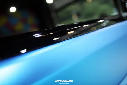 레인지로버 보그 사틴 크롬 전체랩핑 / 성남시 수정구 시흥동