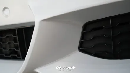 bmw 430i 컨버터블 [사틴화이트 홀로그램 전체랩핑] / 성남시 수정구 시흥동