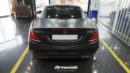 벤츠 SLC43AMG [사틴 카키 그린 전체랩핑] / 성남시 수정구 시흥동