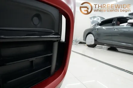 BMW X6 뱀파이어레드로 랩핑했어요 / 성남,판교,분당.강남