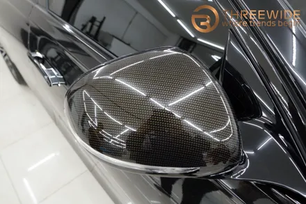 W223 S클래스 실내를 쓰리와이드 카본랩핑으로 순정 카본옵션처럼 만들었습니다. / 성남,판교,분당.강남