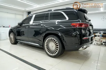 벤츠 GLS 600 마이바흐, 고광도 럭셔리 마이바흐 룩은 이렇게! (#투톤랩핑 #듀오톤랩핑 #코치라인 #분당 #판교) / 성남시 수정구 시흥동