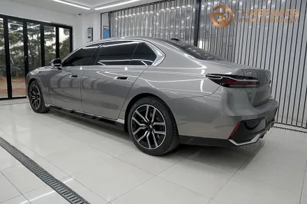 BMW i7 블랙 PPF, 투톤 랩핑을 망설이시는 고객님들 여기로! (#듀오톤 #분당 #판교) / 성남시 수정구 시흥동