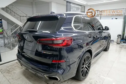 BMW X5, 고광택 랩핑부터 키드니 그릴 교체까지 한 번에! (#전체랩핑 #크롬죽이기 #크롬딜리트 #분당 #판교) / 성남시 수정구 시흥동