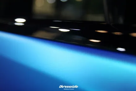 레인지로버 보그 사틴 크롬 전체랩핑 / 성남시 수정구 시흥동