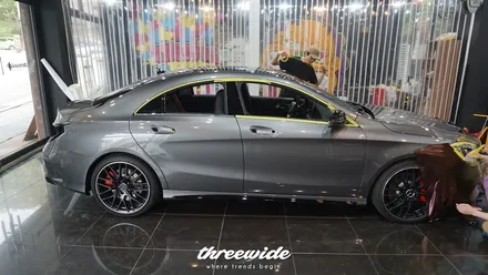벤츠 cla45amg [카멜레온 전체랩핑] / 성남시 수정구 시흥동
