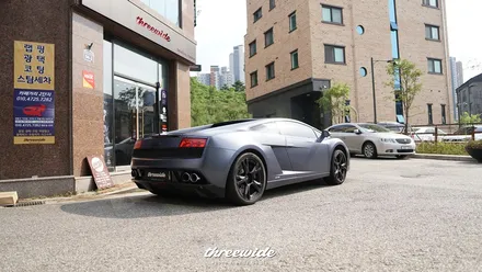 람보르기니 가야르도 [사틴그레이 블루 전체랩핑] / 성남시 수정구 시흥동