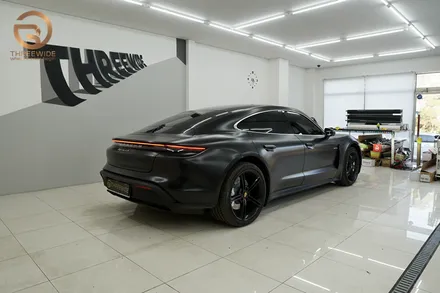 포르쉐 카이엔쿠페 이노즈텍 어반밤부 전체랩핑 / 성남,판교,분당.강남