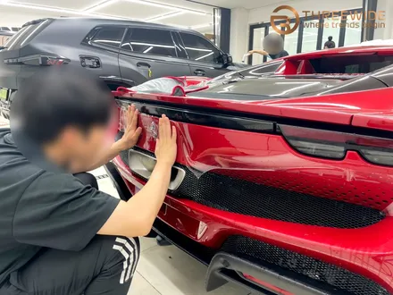 페라리 296 GTS, 다채로운 비주얼을 위한 카본 & 블랙 PPF 시공기 (#외부PPF #내부PPF #카본PPF #블랙PPF #실내가죽코팅 #분당 #판교) / 성남시 수정구 시흥동