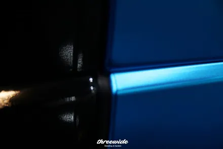 레인지로버 보그 사틴 크롬 전체랩핑 / 성남시 수정구 시흥동