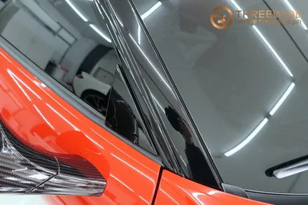 <분당/강남 랩핑 PPF 전문> 페라리488 gtb 옵션 대신 카본 블랙 패키지로 대변신 했어요!! / 성남,판교,분당.강남