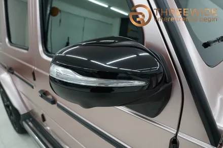 벤츠 지바겐 g63 amg 사틴 로즈골드 크롬 랩핑했어요 / 성남,판교,분당.강남
