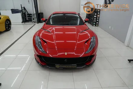 페라리 812GTS 노비텍카본 전체PPF 랩핑 / 성남,판교,분당.강남