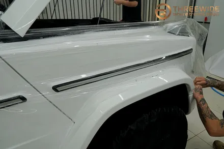 벤츠 G450d, 신형 지바겐 전문 센터! 프론트 PPF& 나이트 패키지 (#본넷 #앞범퍼 #스모그필름 #실내PPF #윈드쉴드 #분당 #판교) / 성남시 수정구 시흥동