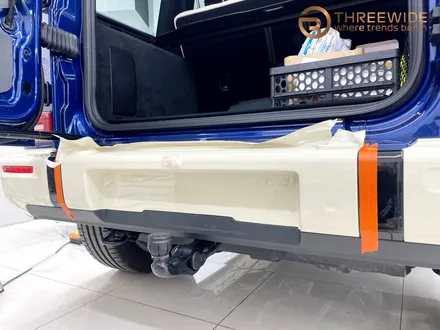 벤츠 G450d, 아이보리 고광택 랩핑부터 나이트 패키지 PPF까지 원스톱 시공! (#프론트PPF패키지 #실내카본필름 #윈드쉴드 #분당 #판교) / 성남시 수정구 시흥동