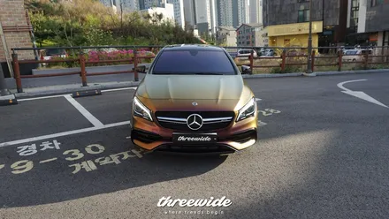 벤츠 cla45amg [카멜레온 전체랩핑] / 성남시 수정구 시흥동