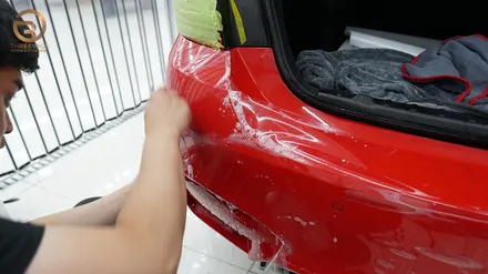 (분당 랩핑 ppf) bmw m4 전체 보호필름 시공과 윈드실드 그리고 후퍼옵틱 세라믹 틴팅 / 성남시 수정구 시흥동