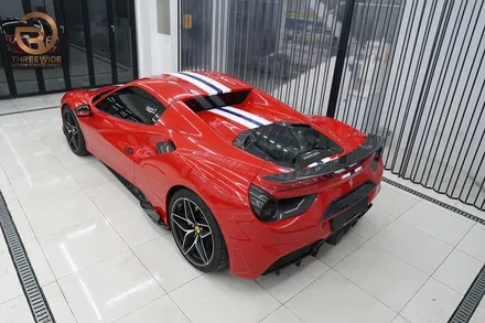<분당/강남 랩핑 PPF 전문> 페라리 488 GTB 카본 랩핑 / 성남,판교,분당.강남