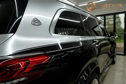 벤츠 GLS 600 마이바흐, 고광도 럭셔리 마이바흐 룩은 이렇게! (#투톤랩핑 #듀오톤랩핑 #코치라인 #분당 #판교) / 성남시 수정구 시흥동