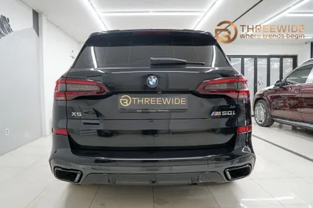 BMW X5, 고광택 랩핑부터 키드니 그릴 교체까지 한 번에! (#전체랩핑 #크롬죽이기 #크롬딜리트 #분당 #판교) / 성남시 수정구 시흥동