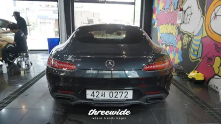 벤츠 AMG GT [사틴블랙 전체랩핑] / 성남시 수정구 시흥동