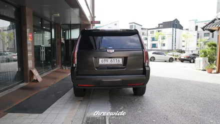캐딜락 에스컬레이드 [사틴 골드더스트 블랙 전체랩핑] / 성남시 수정구 시흥동